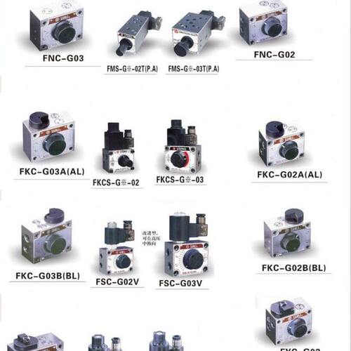SANLI台湾欣三立调速阀FNC/FKC-G02-4AL FKC-G02-4BL