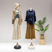 衣服橱窗人台模特展示架 店平肩模特道具女半全身女装 2024新款 服装