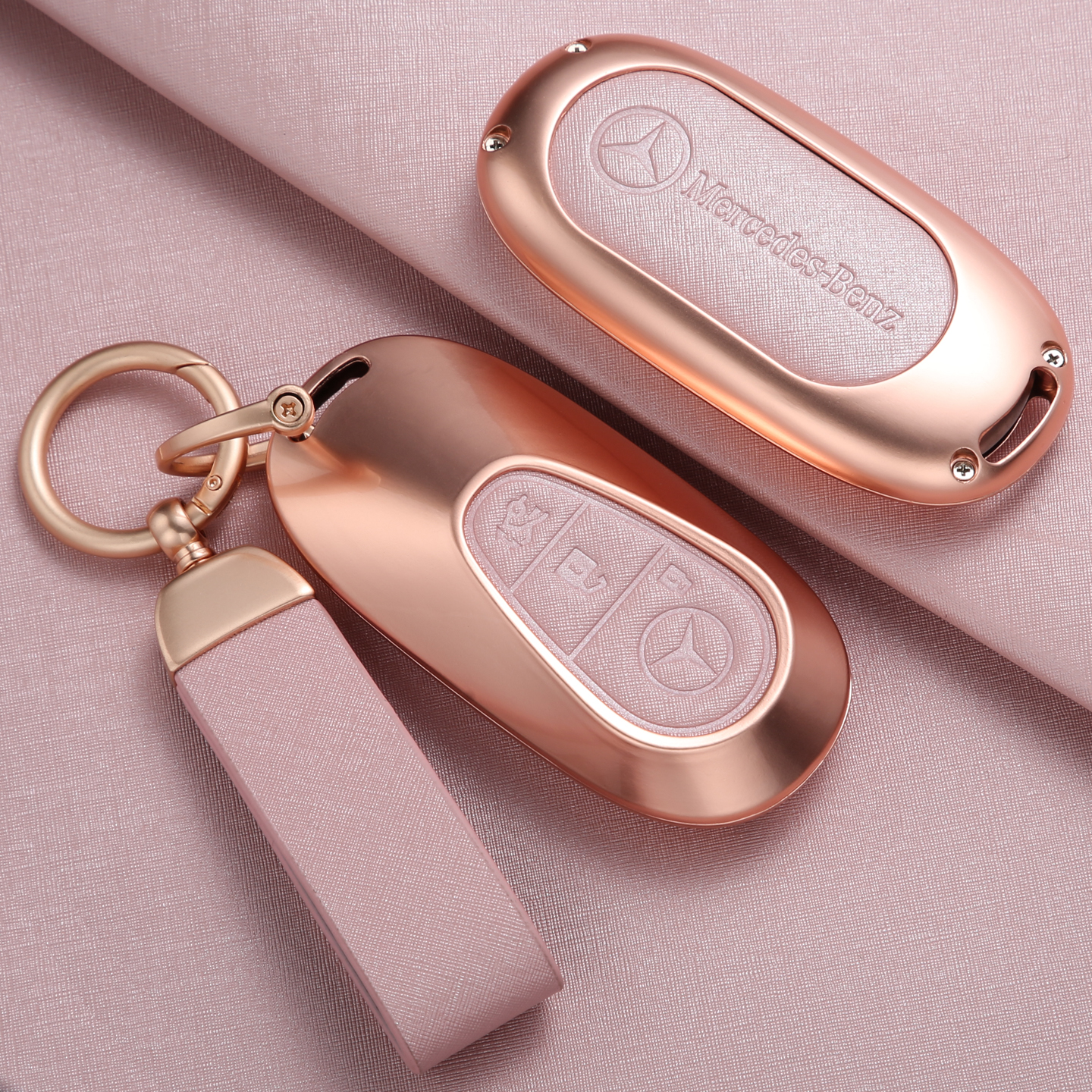 宾士e300l钥匙套E级25款c260l女glc300l车c200l壳glb包a200l扣gle