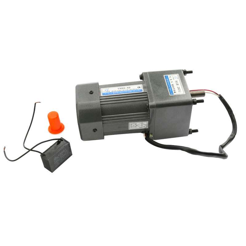 VTV交流齿轮减速电机调速马达YN90-60CF60W单相电动机变频机械