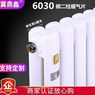 6030暖气片家用水暖散热片彩钢制二柱散热器壁挂式立式水暖工程片