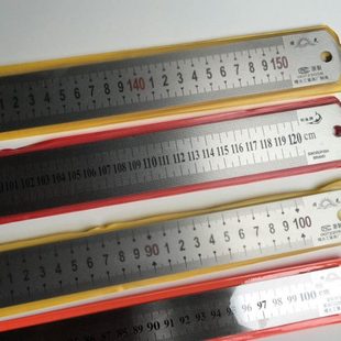 包邮钢尺子 30 50 60不锈钢尺钢直尺一米1001.5米120cm长加宽加厚