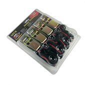 15英寸捆绑带 拉紧器宽25mm 物流货物双钩紧线器拉力棘轮式