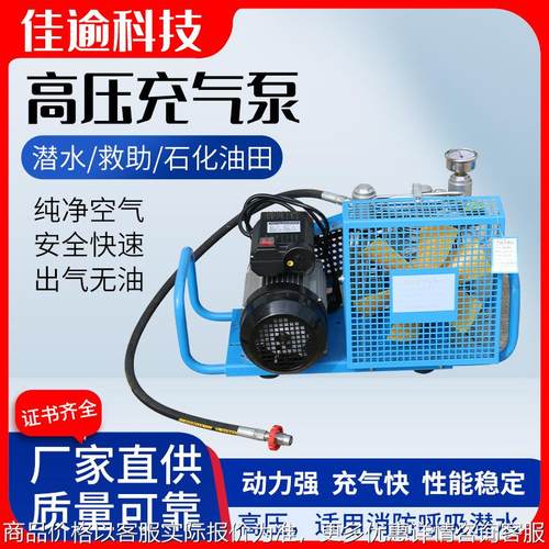 厂家潜水气瓶高压充气泵打气机空气呼吸器充气泵压缩机30mpa