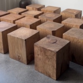 实木墩子原木凳子边角几民宿酒店茶几根雕矮凳换鞋 凳花盆底座木桩