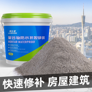 莱仕德水泥地面修补家用快干防水堵漏王填缝胶泥砂浆聚合物水泥胶