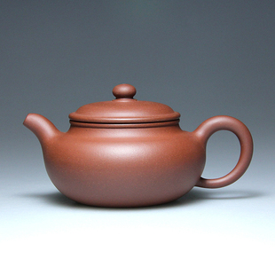 宜兴紫砂壶家用泡茶壶纯全手工名家吴海良原矿贵妃泥200cc仿古壶