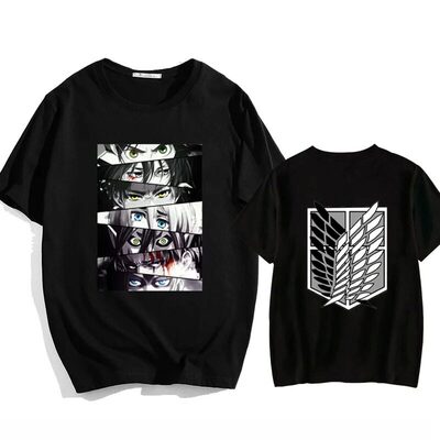 Japanese Anime Attack on Titan Men Women Summer T-Shirt