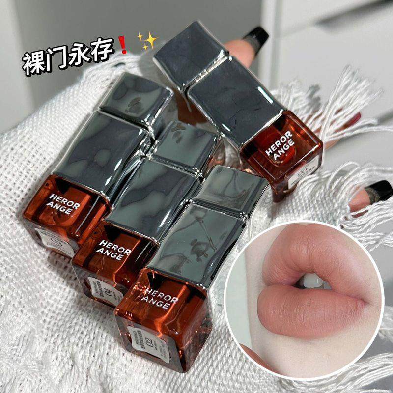 正品【小众高级】唇泥雾面哑光丝绒口红唇釉唇彩学生平价