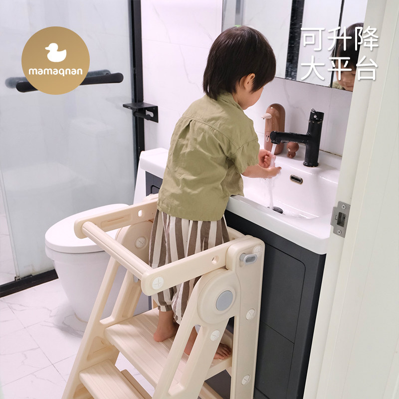儿童洗漱脚踏凳多功能宝宝洗手台阶可折叠垫脚凳餐椅家用吃饭坐椅,住宅家具,儿童踏脚凳（原婴童）,淘宝优惠券,粉丝福利购,淘宝优惠卷