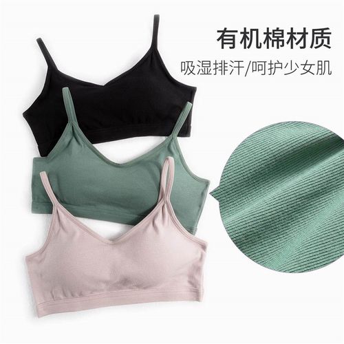 优质美背内衣女r学生高中少女无钢圈小胸文胸