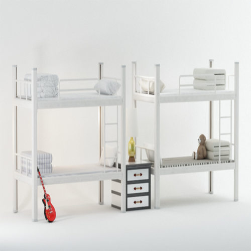 加厚铁床上下铺0.9mo1.2m高低床D员工宿舍双层床校用学生公寓铁架