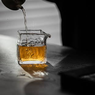 圭隐堂气泡耐热玻璃公道杯加厚公杯家用大容量分茶器泡茶杯茶海