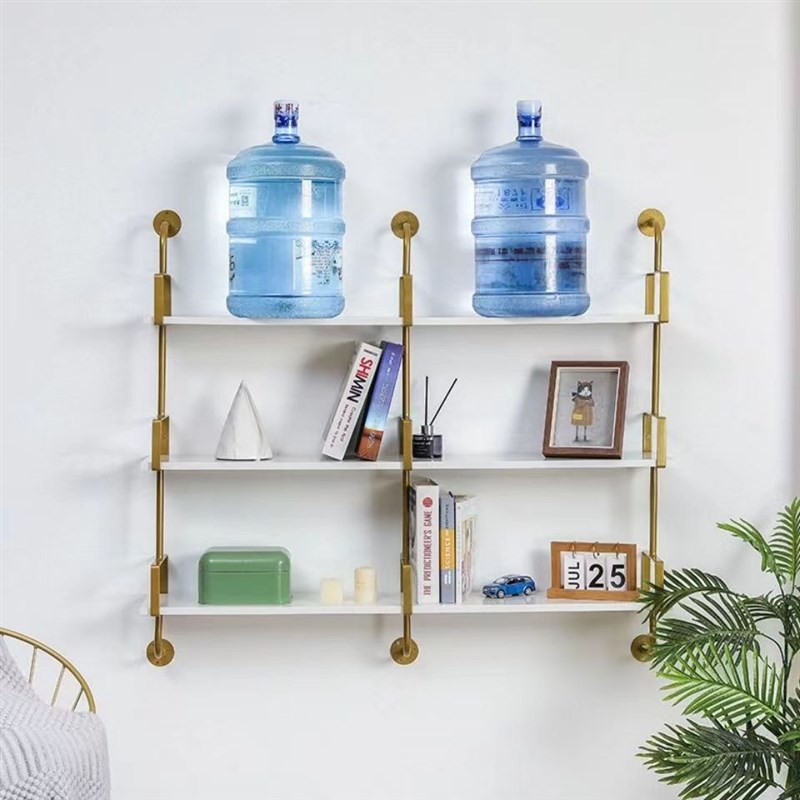 上墙层板架书架墙上多层置物架墙壁一字板挂墙隔板客厅壁挂式架1