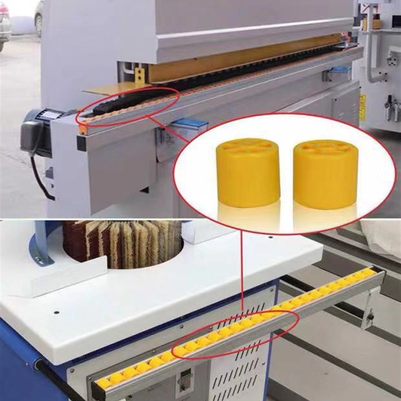 三排钻半b自动全自动封边机支架轮滑轮输送滚道流利条木工机械配