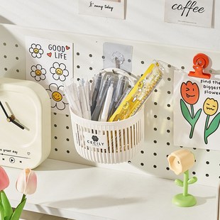 告别杂乱 厨房葱姜蒜收纳篮浴室房间多功能壁挂篮 一键整理