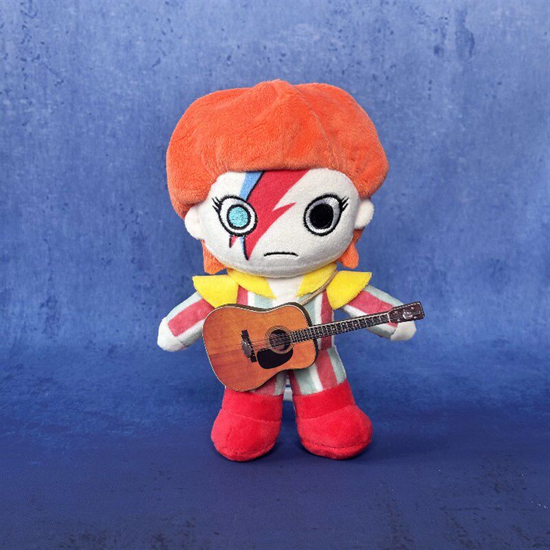 大卫鲍伊DavidBowie摇滚公仔挂件毛绒玩具