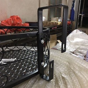 阳台置物架玻璃栏杆花架铁艺悬挂花盆架护栏窗台多肉花架子挂架