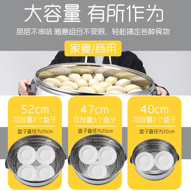 蒸包炉商用蒸包子机蒸炉电蒸箱小型蒸汽炉蒸柜小笼包馒头海鲜蒸锅