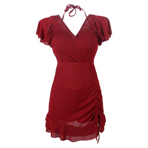 泳衣女仙女范遮肚显瘦韩国ins风网红保守连体钢托聚拢温泉游泳衣