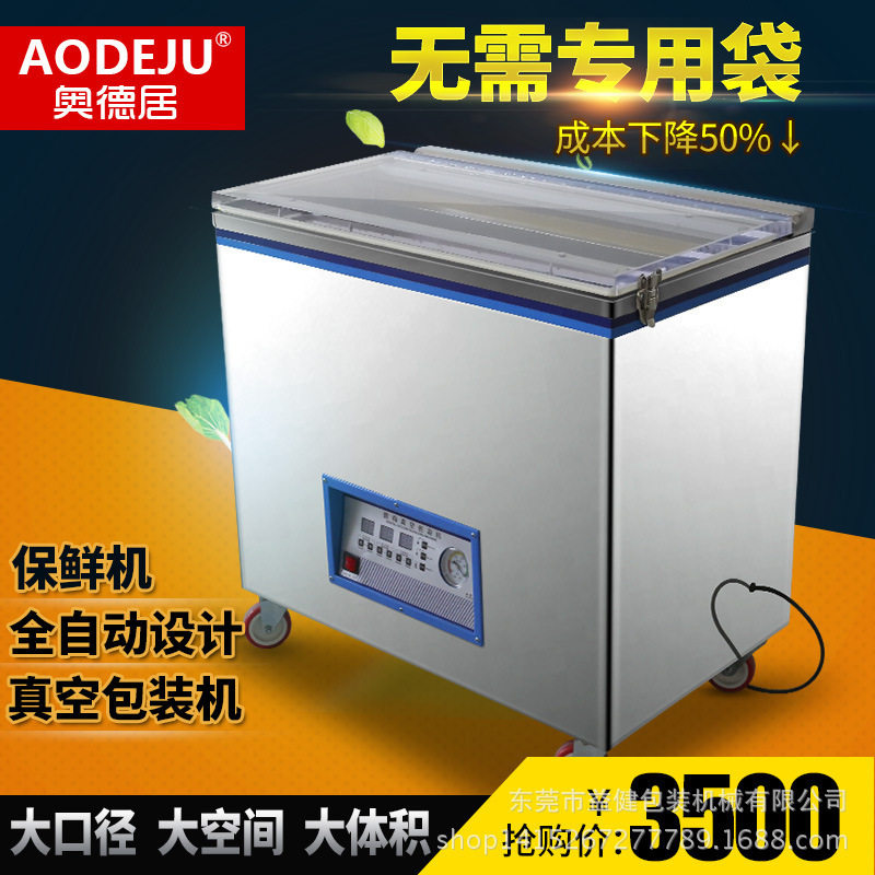 奥德居ZK-1000真空保鲜包装机 全自动设计 密封性强 厂家