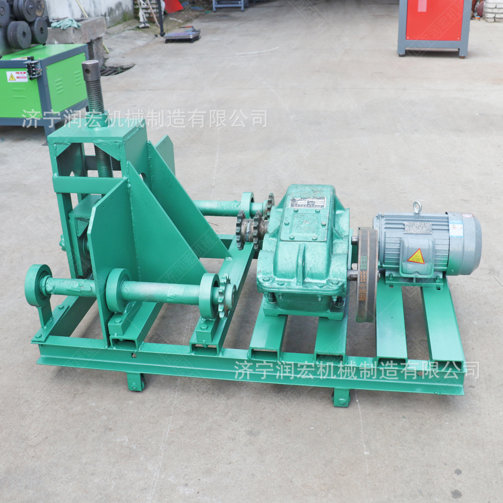 工业电动弯管机89圆管弯弧机卧式重型方管盘圆机大棚不锈钢加工