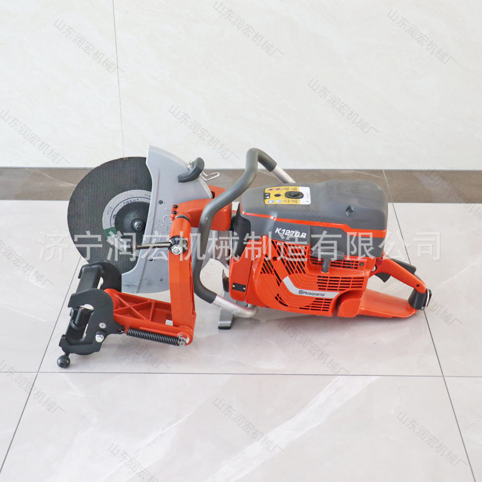 K1270内燃锯轨机 手提式汽油钢轨切割机便携式大功率锯轨机