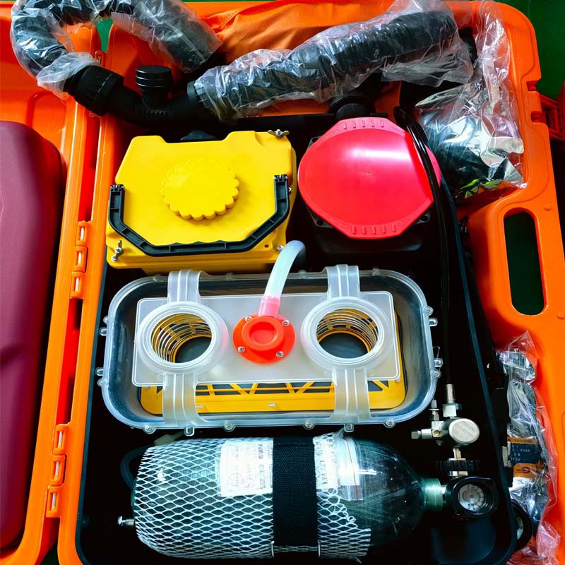 氧气呼吸器 2小时4小时氧气呼吸器 HYZ2隔绝式正压氧气呼吸器