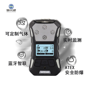 SKZ2054C C2H6红外原理乙烷气体检测仪中英文防爆报警器