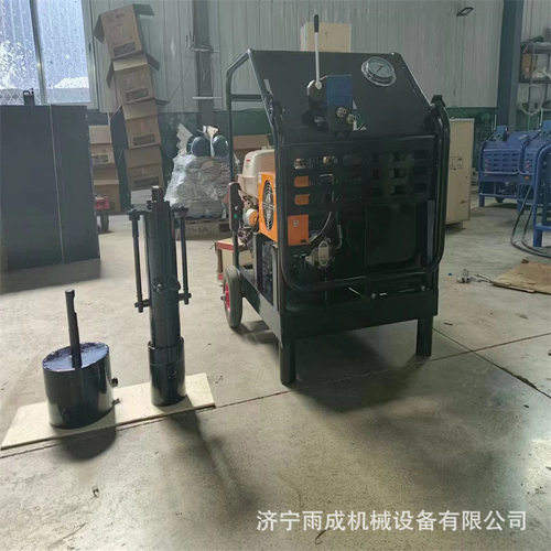 国债手持液压打桩机水利抢险设备防汛植桩机压桩机带动力站