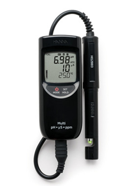 HANNA HI991300 低量程防水型 pH-EC-TDS-℃测定仪