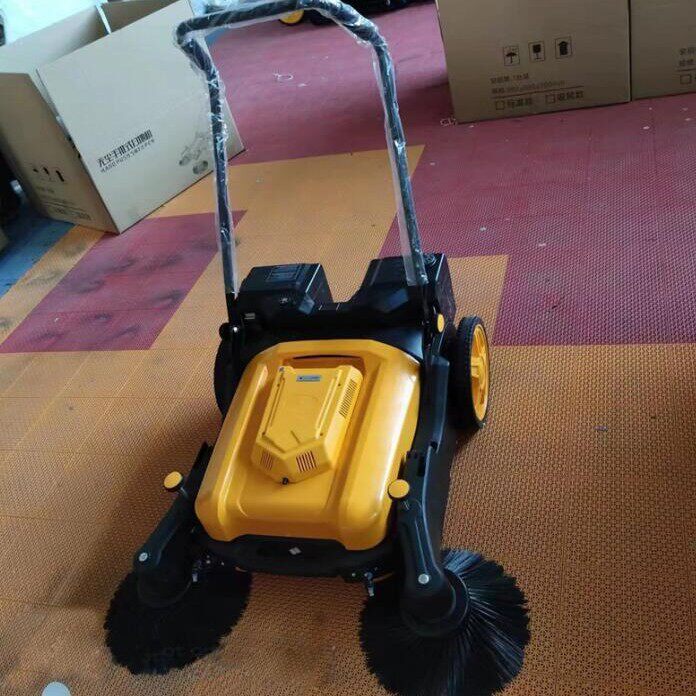 福建电动喷雾手推式扫地机工厂车间养殖场小型手扶扫地机无动力落