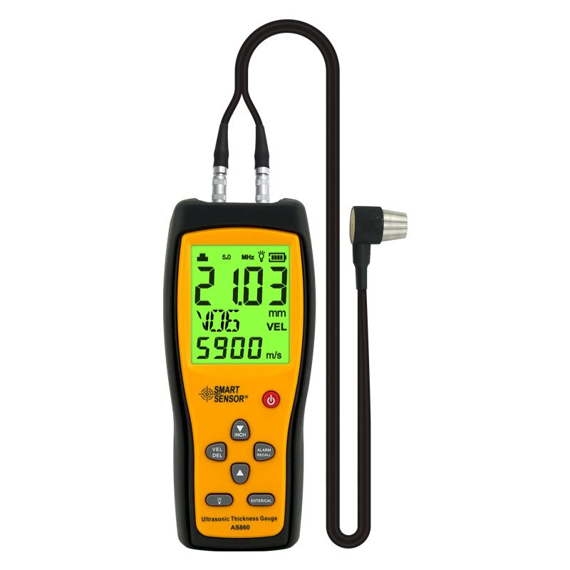 希玛AS860 金属板管道玻璃陶瓷厚度测量仪 超声波测厚仪