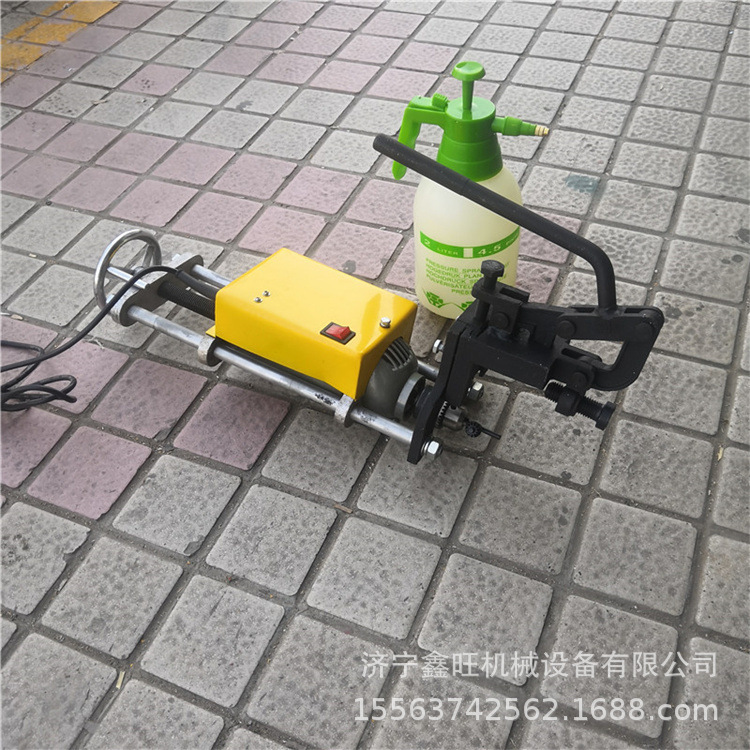 ZG-13型电动轨道打孔机轻轨穿孔作业麻花钻孔 电动钢轨钻孔机