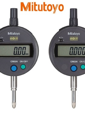 三丰Mitutoyo电子数显千分表543-790B平盖0-12.7千分表ID-S112XB