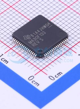 单片机芯片 MSP430F133IPM LQFP-64(10x10) 8MHz 8KB