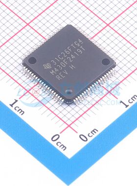 单片机芯片 MSP430F2419TPNR LQFP-80(12x12) 16MHz 120KB