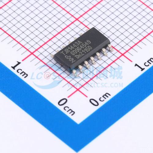 CAN收发器 TJR1443AT/0Z SOIC-14 5Mbps 60mA 原装正品
