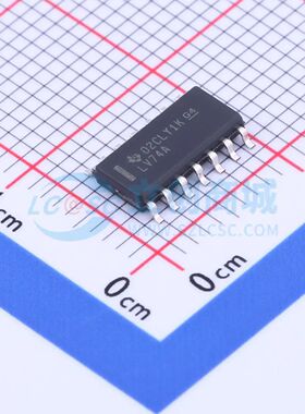触发器 SN74LV74ADR SOIC-14 140MHz D-型 原装正品
