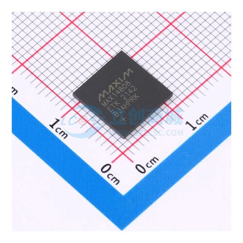 专业电源管理(PMIC) MAX14808ETK+T TQFN-68-EP(10x10) 原装正品