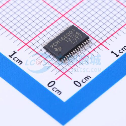 ADC/DAC-专用型 PCM1860QDBTRQ1 TFSOP-30-175mil SPI；I2C 原装