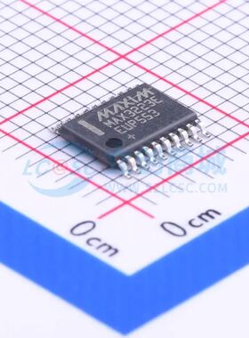 RS232芯片 MAX3223EEUP+ TSSOP-20 收发器