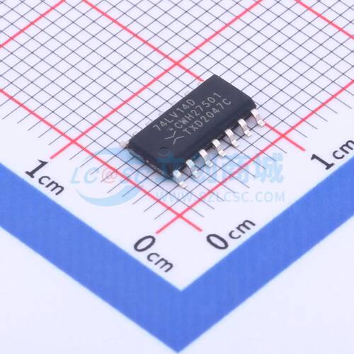 反相器 74LV14D,118 SO-14 原装正品 电子元器件