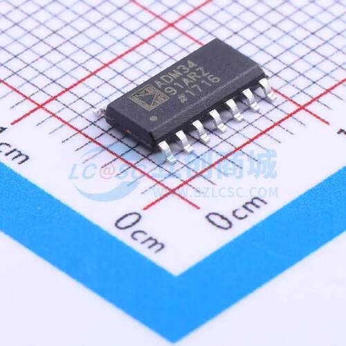 RS-485/RS-422芯片 ADM3491ARZ-REEL SOIC-14 收发器