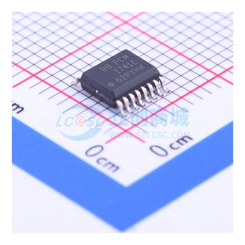 ADC/DAC-专用型 PCM1741E SSOP-16-150mil I2S 原装正品