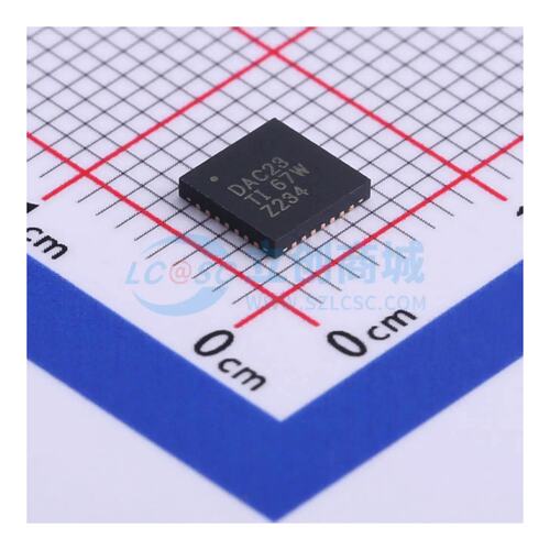 ADC/DAC-专用型 TLV320DAC23RHDR VQFN-28-EP(5x5) SPI；I2S 原装