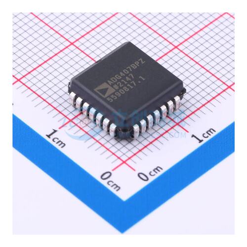 模拟开关/多路复用器ADG407BPZ PLCC-28(11.5x11.5) 原装正品