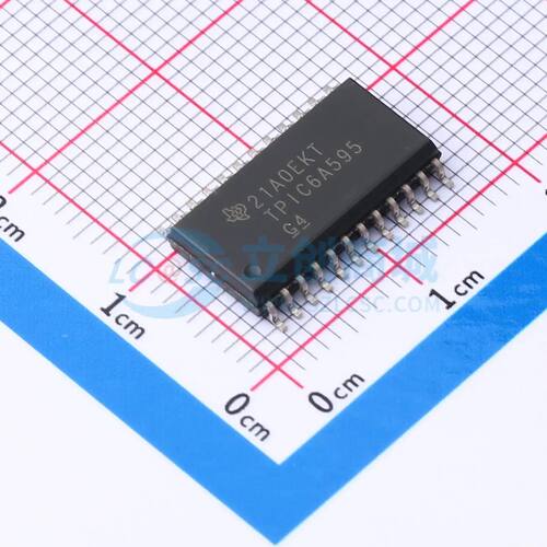 移位寄存器 TPIC6A595DWR SOIC-24-300mil 5MHz 原装正品