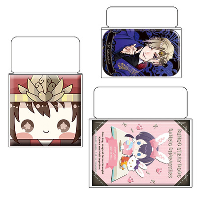 方形透明保护套动漫二次元徽章钥