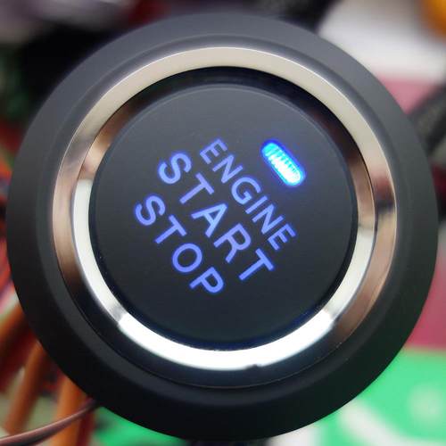 汽车一键启动改装按键通用款启动替换按钮工厂直营一键点火配件